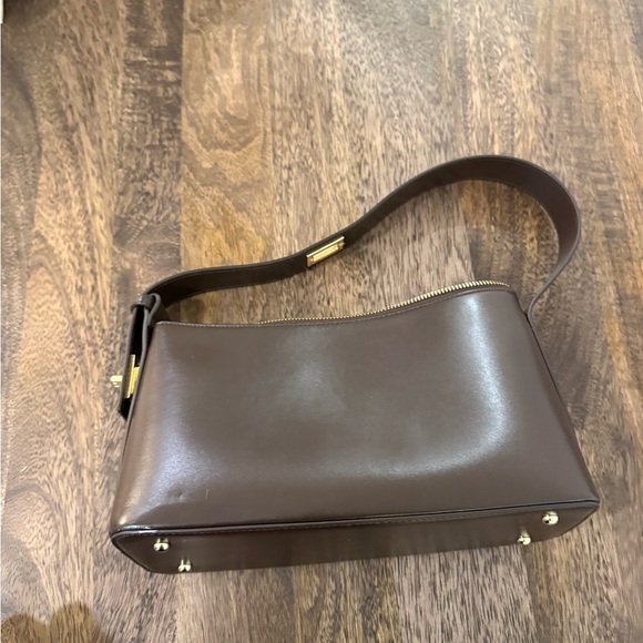 Vereja Brown Leather Handbag - Picture 5 of 5